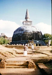 ダゴバ（仏教ドーム）の眺め